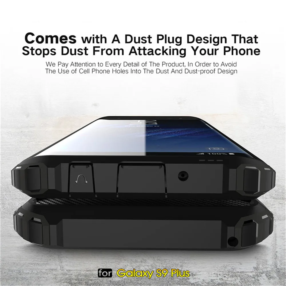 Прочный защитный чехол для Samsung Galaxy S9 Plus S10 S10E S5 S6 S7 Edge S8 Note 5 8 9 A6 A7 A8 J8 J4 J6 Prime