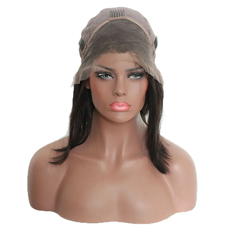 Honey-Queen-150-Density-Lace-Front-Human-Hair-Wigs-Straight-Bob-Wigs-Brazilian-Remy-Hair (5)