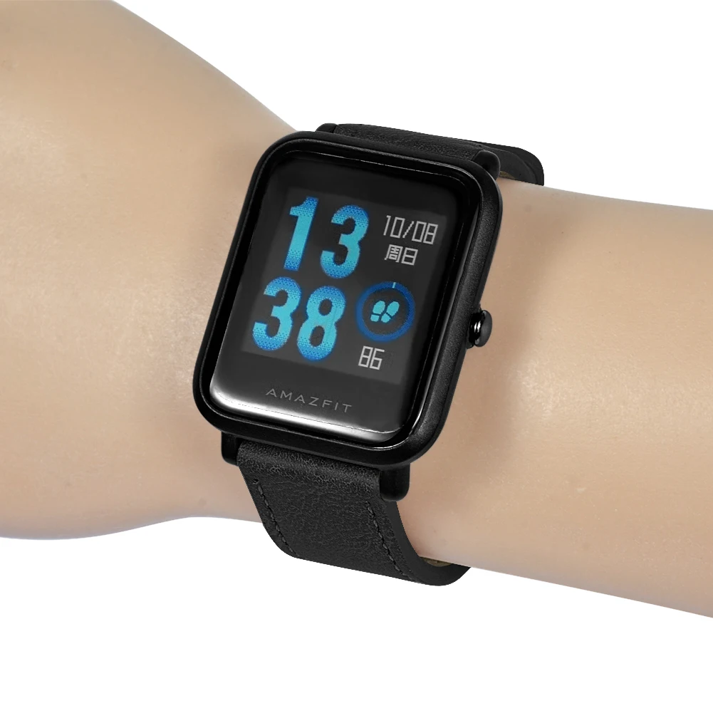 Ремешок FIFATA из искусственной кожи для Xiaomi Huami Amazfit Bip Lite, Молодежные умные часы, аксессуары, ремешок для наручных часов