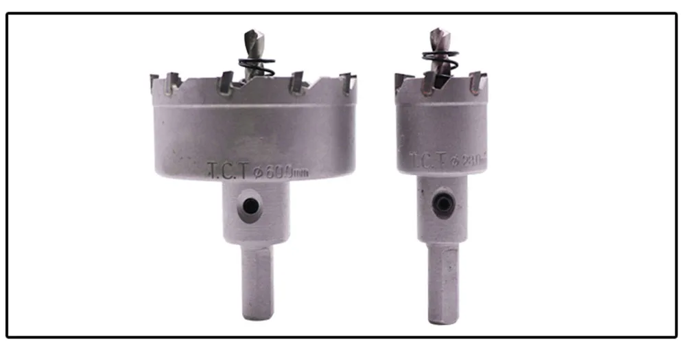 TCT твердосплавный материал HSS сверла отверстие пилы Набор для нержавеющей стали чугунные панели металлический сплав режущие инструменты 16-120 мм