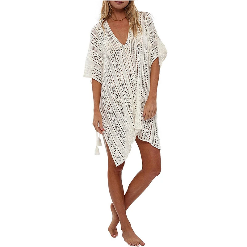 Primavera negro De Playa Ver Manga Corta Través A C18 Beige Punto Mujeres Verano Blusas Blusa Hollow Camisa Sexy Out Suelta Encaje Tops azul r8wFqr1nPx