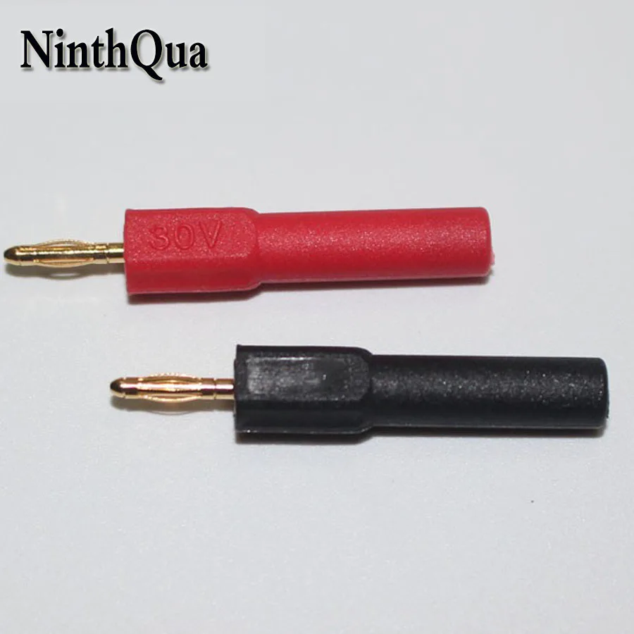 

10pcs BL2452 Gold Plated 2mm Banana Plug Adapter Revolution