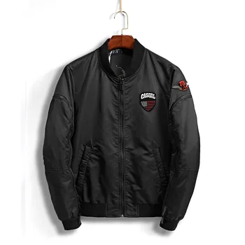 

New High quality Army Green black clothes Thick thin aviator pilot men bomber jacket Military motorcycle top coat dripshipping