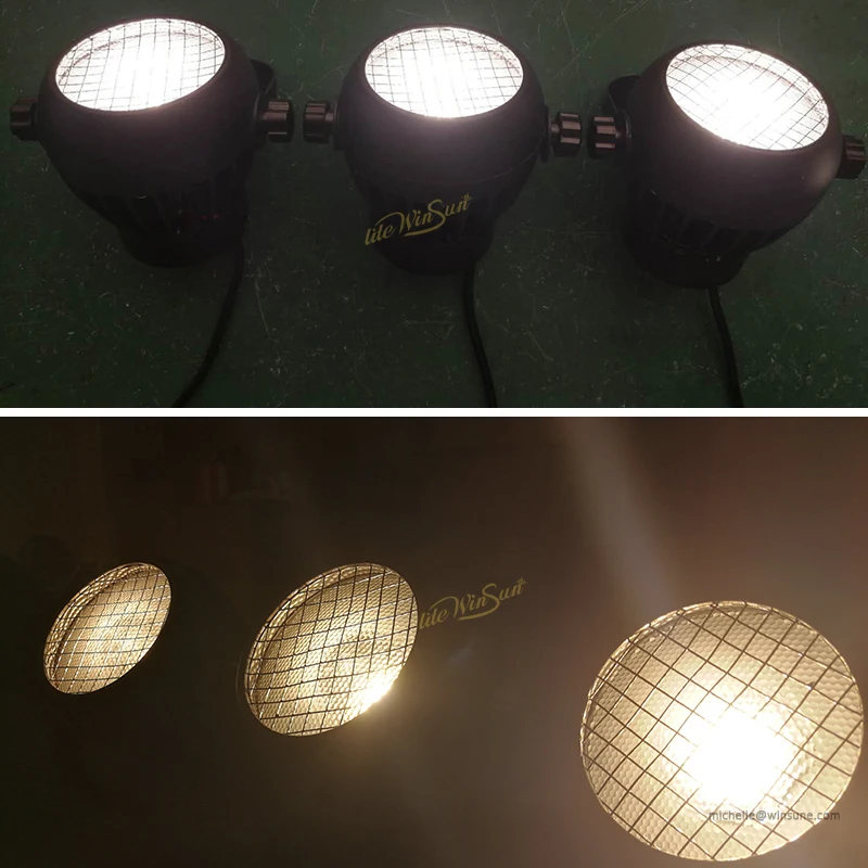 Litewinsune Бесплатная доставка 2 шт. 60 Вт LED COB Par ОСВЕЩЕНИЕ мини поверхностный свет 3200K