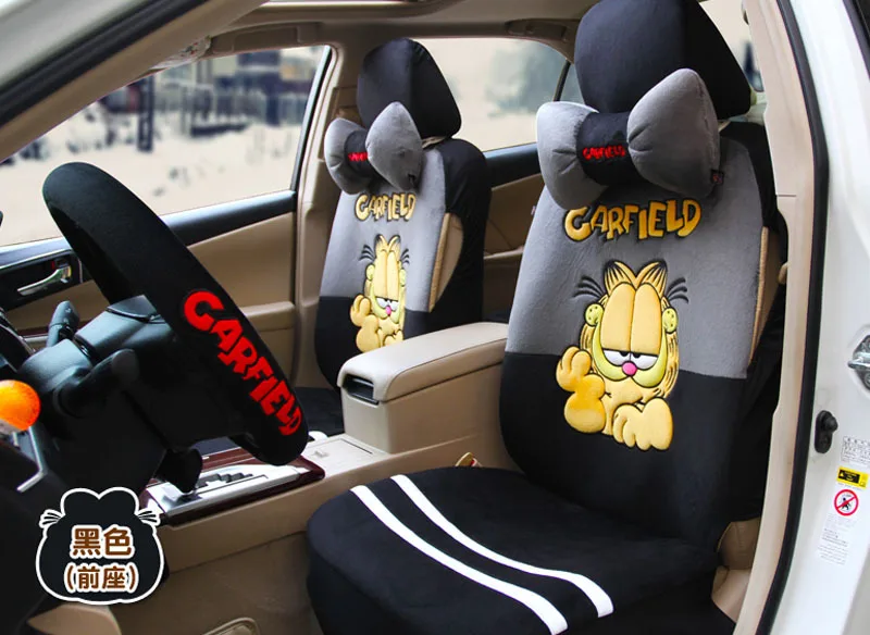 cartoon car seat covers garfield car seat cushion universal car ... cartoon car seat covers garfield car seat cushion universal car ...