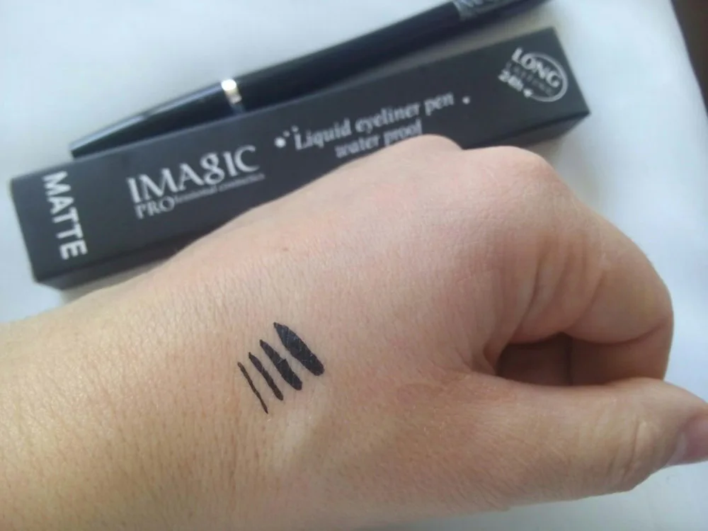 IMAGIC 1 шт. красота стиль черный долговечная Водонепроницаемая подводка для глаз карандаш для макияжа, косметика инструмент 2,5 мл