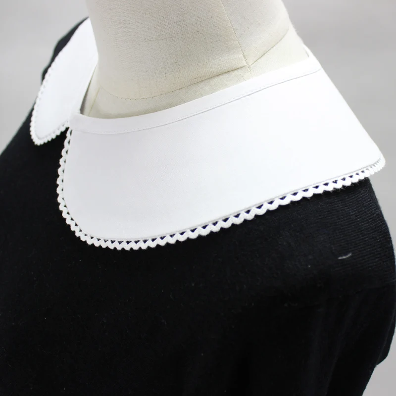 Шикарное женское съемное искусственное поддельное ожерелье-воротник Питер Пэн съемное ложное колье