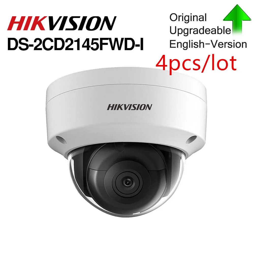 

Hikvision original DS-2CD2145FWD-I 4MP Network security camera With PoE bulit-in SD Card Slot IP Camera Powered by Darkfighter