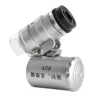 60X Mini Microscope bijoutier Loupe lentille illuminée Loupe verre 3 LED avec lumière UV ► Photo 2/6