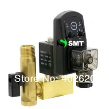 Нормально замкнутый 1/" сливной клапан, электромагнитный клапан, электрические крылом, 10 шт./компл