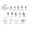 15 pcs Domestique Multifonction Machine À Coudre Presseur Pied Pieds Kit Accessoires Artisanat Vêtements Couture Outils ► Photo 3/6