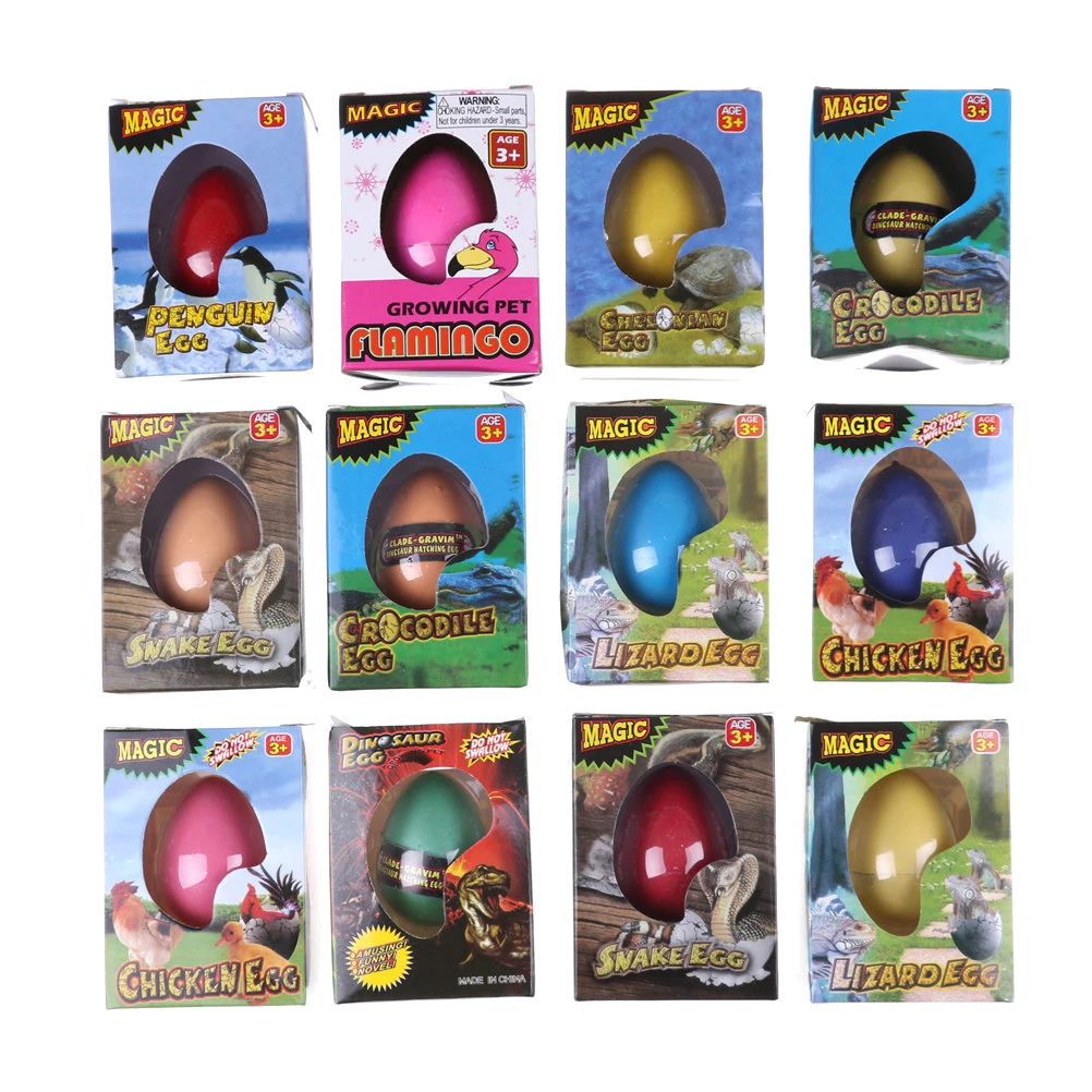 Large water expasion hatching growing animal eggs toy joke funny gadgets toy FG