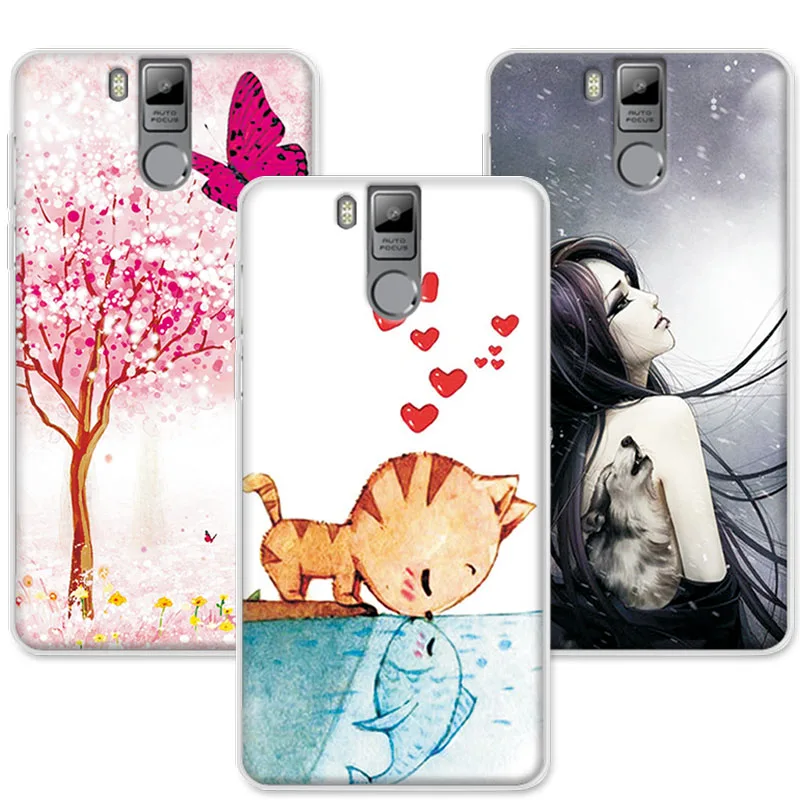 

Oukitel K6000Pro Cases New Arrived Cool Style funda Oukitel K6000 Pro Case Cover Soft TPU Oukitel K6000 Pro MTK6753 5.5"+Gift