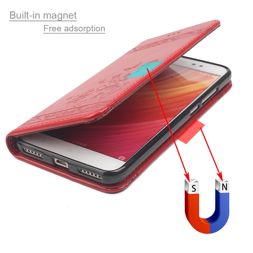 Чехол Кошелек из искусственной кожи для FLY IQ4403 флип чехол телефона Fly IQ 4403 слот