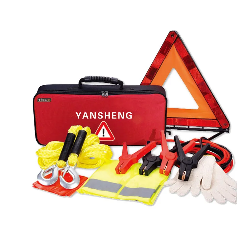 Auto Emergency Tools Kit Bag Aid Kit Auto Roadside Emergency Car Tool