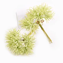 6 шт., рождественские суккулентные растения, искусственные цветы для свадьбы, украшения для самодельного изготовления, венок, подарок, Декор, искусственные цветы, принадлежности