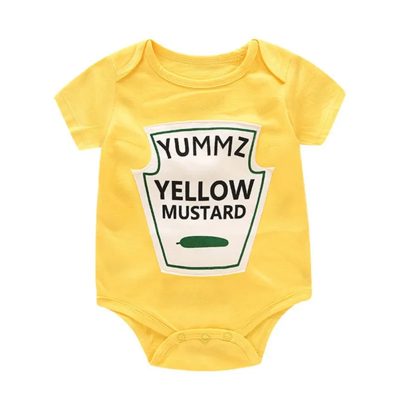 

Baby Rompers Twins Boys Girls Rompers Cute Vegetable Print Romper for Newborns Cotton Rompers Baby Costume