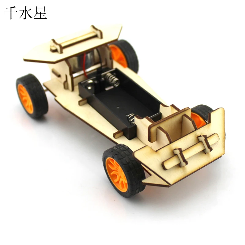 

DIY small board two small cars small science and technology small production puzzle model education education science education