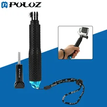 Selfie stick para gopro go pro accesorios de mano monopie polo hero5/hero4 sesión/hero 5/4/3/sj4000 longitud: 19-49 cm