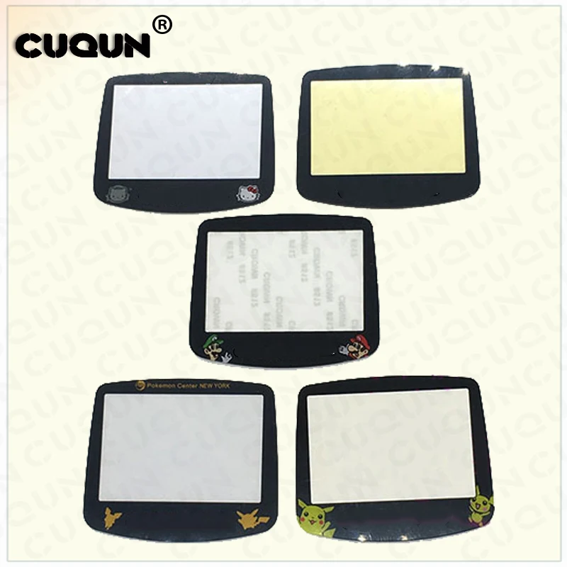 

Plastic mirror for GBA Screen Lens Protector Cover for G a m e boy A dvance For GBA cartoon plastic mirror