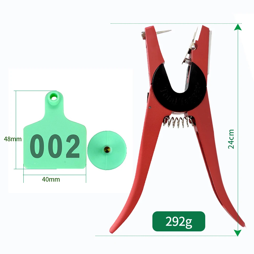 Бирки для поросенка с цифрами слов 001-100 и фиксатор этикеток для ушей фермы животных лазеры для уха для поросенка инструменты для работы на ферме