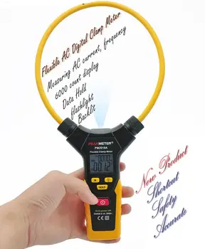 

PM2019A Flexible Digital AC clamp meter,, ACA 3000A ,Digital Clamp with Backlighting / lighting / data hold function