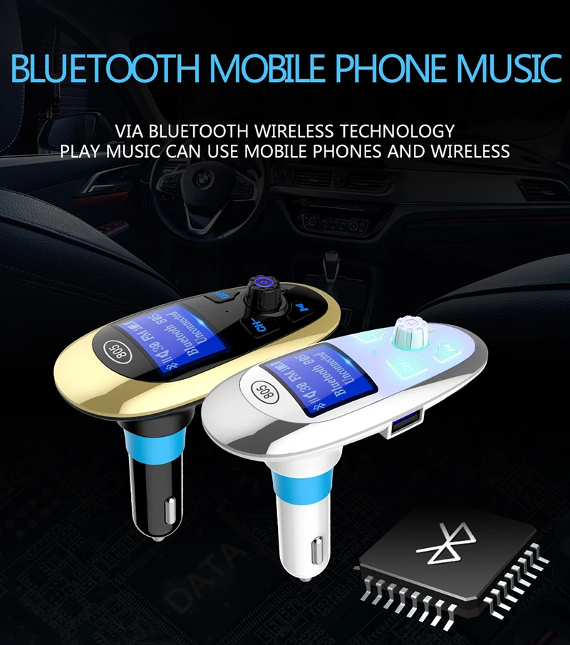 E0033 Bluetooth Car Kit MP3 (6)