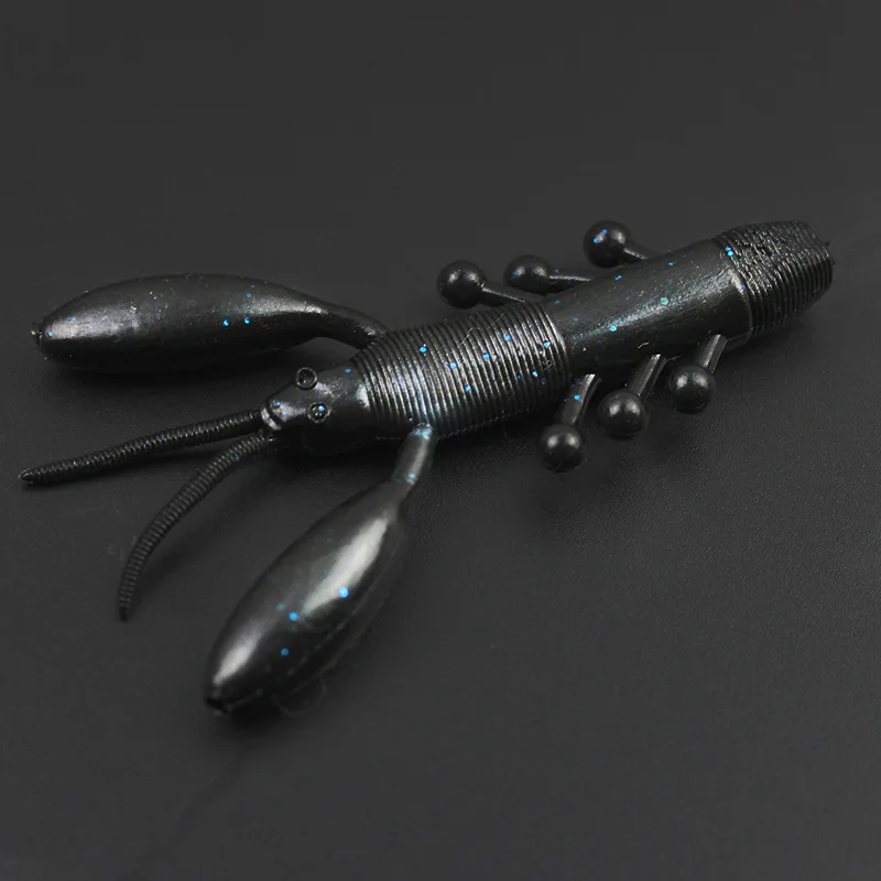 Рыболовная приманка lobsterbait 8cm5.3g 2 шт./лот имитация креветок Мягкая для рыбалки