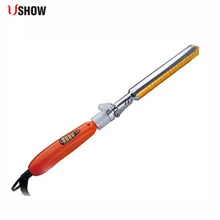 USHOW щипцы для завивки волос с керамическим покрытием из нержавеющей стали, профессиональные щипцы для завивки волос