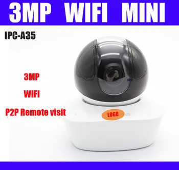 

original3MP IPC-A35 wifi baby monitor with Built-in Mic & Speaker HD IP Camera PT wireless CCTV Network Camera SD Card Slot