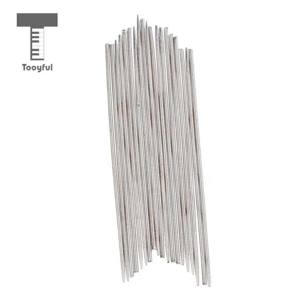 Tooyful 20x Saxophone Flat Springs Tool Woodwind Instrument Reed Needle Repair Tool