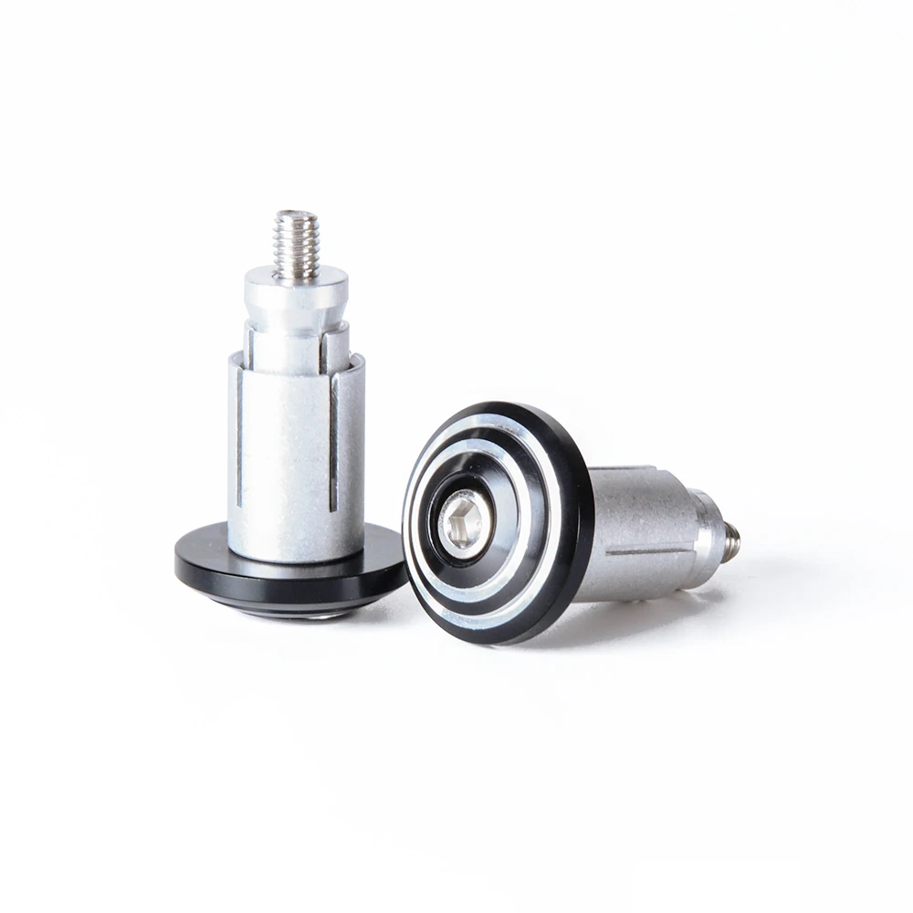 

Universal 22mm Cafe Racer CNC Handlebar End Cap Spiral balance block
