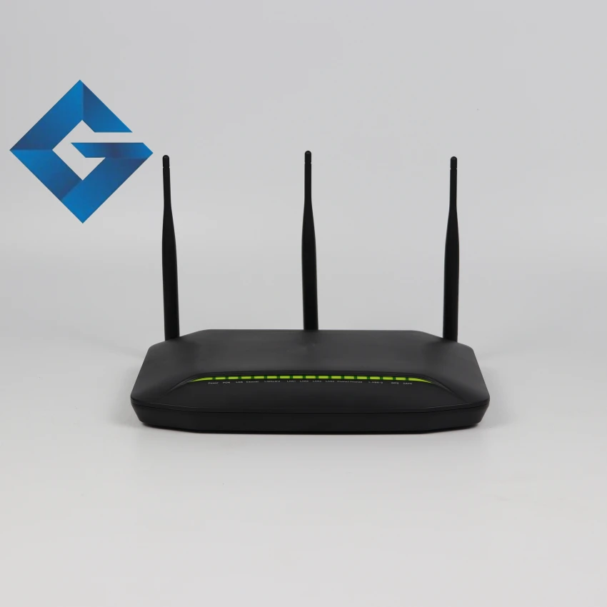Оригинальный Новый FH GPON ONU HG268XF с CATV + 2 телефона usb 4lan |Оптоволоконное оборудование|