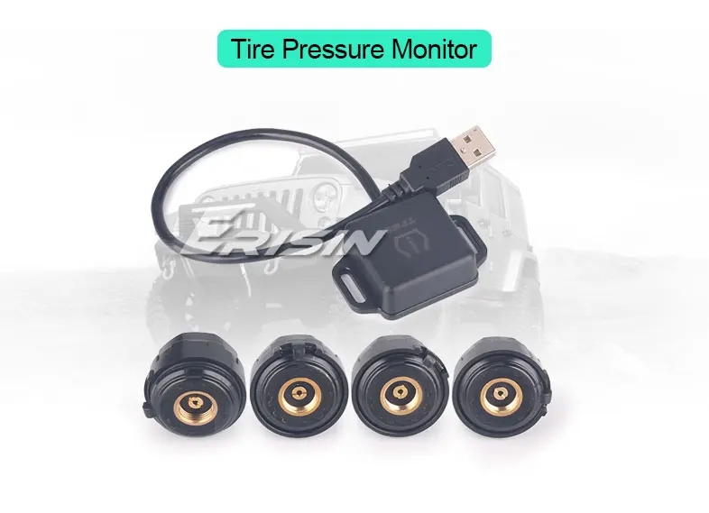 Erisin ES341 USB TPMS модуль монитор давления в шинах