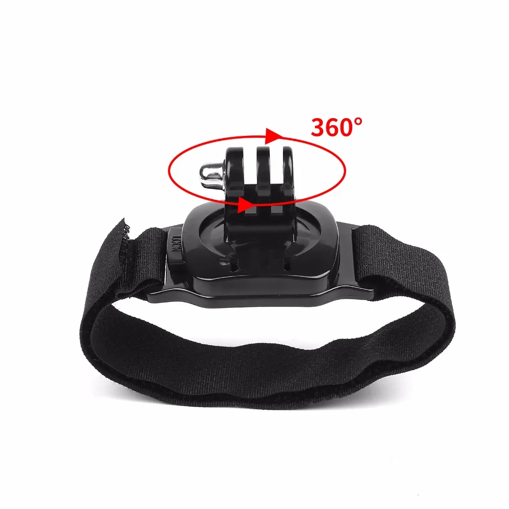 Съемка вращение на 360 градусов ручной ремешок крепление для Gopro Hero 9 8 7 5 черный Xiaomi