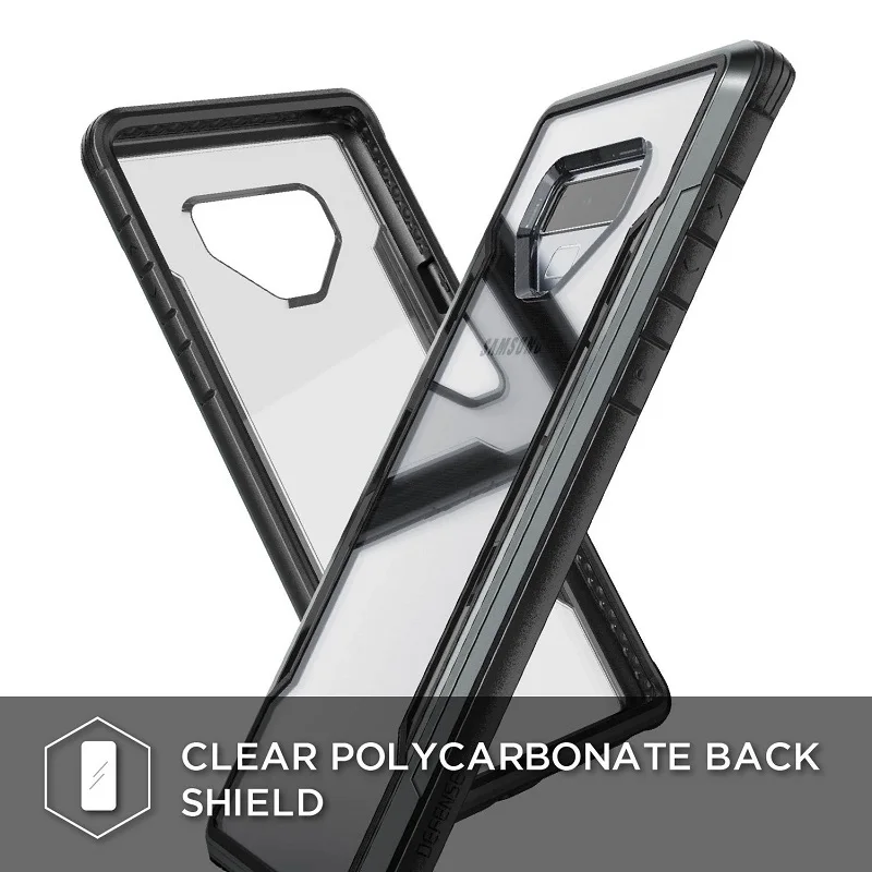 Чехол X-Doria Defense Shield для samsung Galaxy Note 9, военный класс, протестированный, защитный чехол для Note 9, алюминиевый чехол
