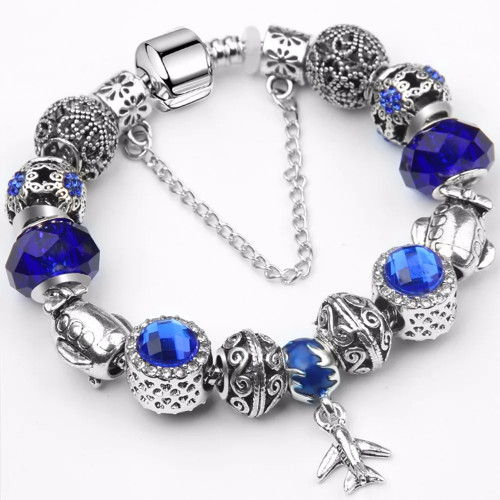 Buy Top Quality European Beads Charm Bracelets Fit Beautiful Pa Bracelets