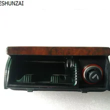 CHEAHUNZAI для VW Passat B5 вишневая деревянная пепельница для автомобиля деревянная внутренняя Передняя мусорная корзина из красного дерева пепельница для сигарет 3B0 857 961