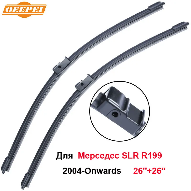 

QEEPEI Specific-Fit Wiper Blade For Mercedes SLR R199 2004-Onwards 26''+26'' Car Accessories For Auto Wipers Blade,CPA114-2