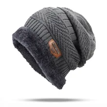 Skullies Beanies мужские зимние шапки толстые и теплые и шапочки Мягкие вязаные шапочки Женские Мужские хлопковые шапочки