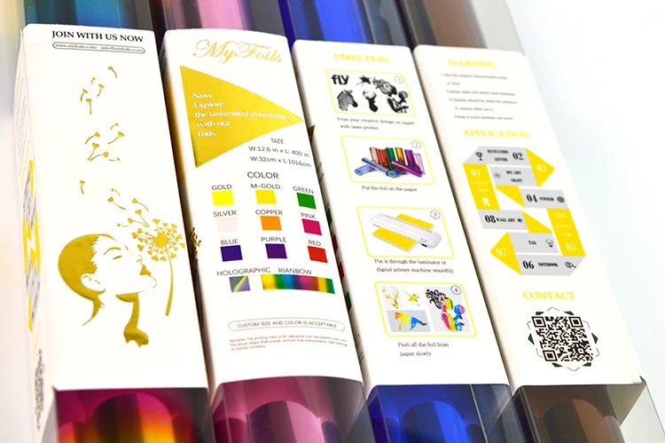  Myfoils DIY foil paper by laser printer for Wedding invitation cards - 32997886705