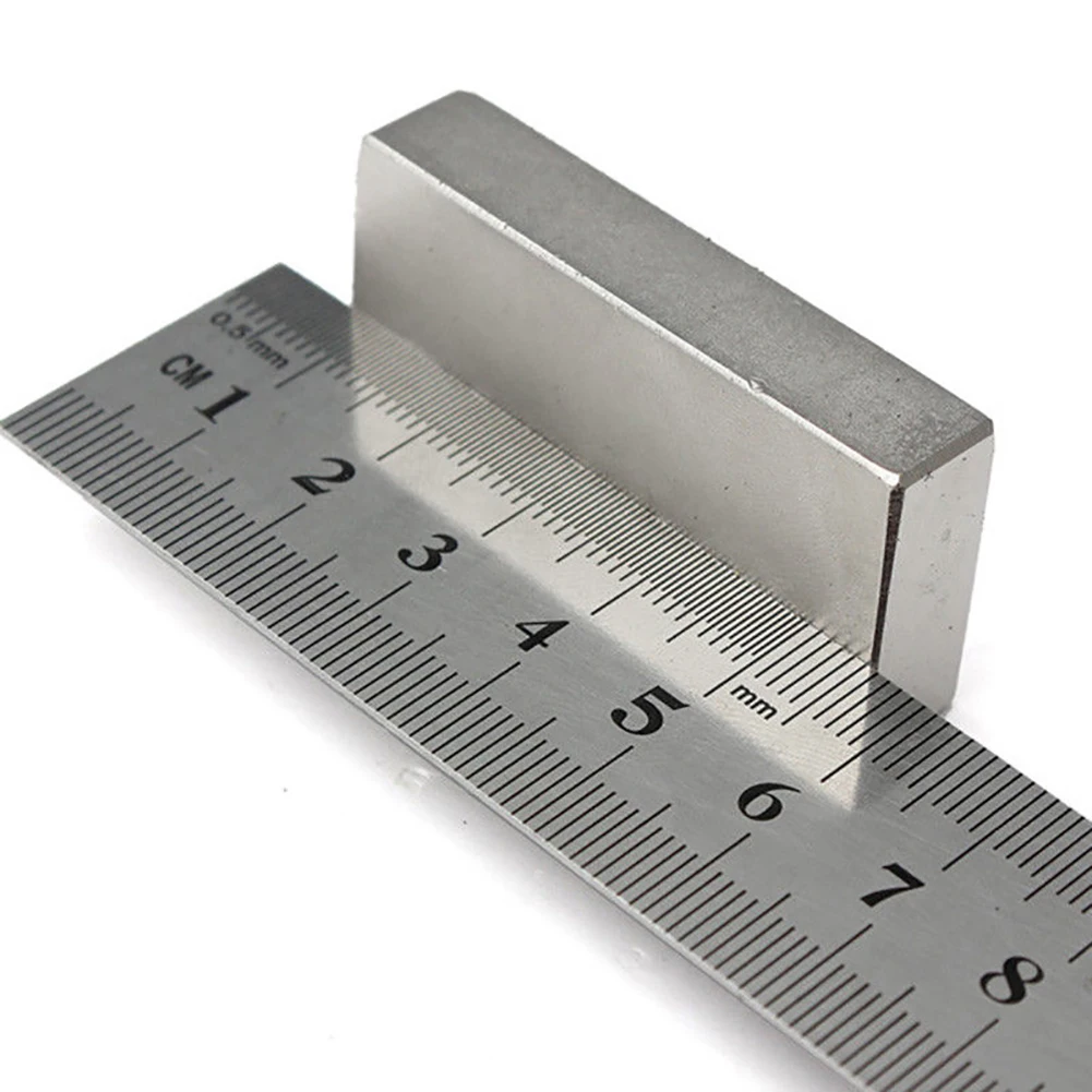 N52 50x25x10mm Super Strong Cuboid Magnet Rare Earth Rectangle Neodymium Block