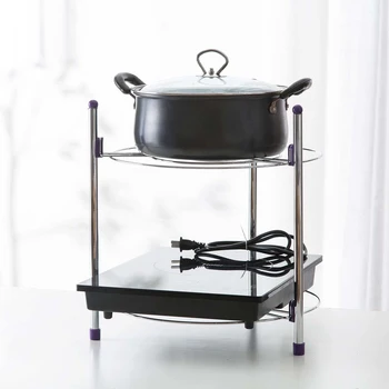 

Floor multi-layer pan rack kitchen pot storage shelf cutting board storage rack wx10171432