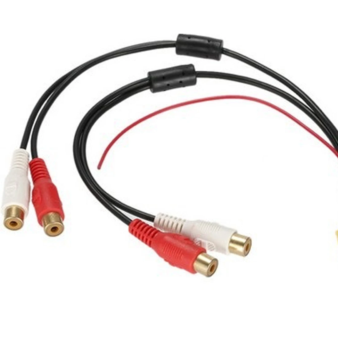 Dewtreetali Mini 6 Pin ISO адаптер Aux линейный выход кабель 4 RCA разъем для VW Seat Skoda VDO Audi Ford сабвуфер