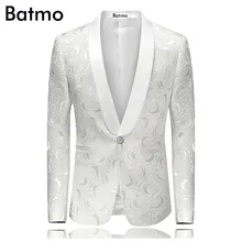 Новое поступление высокое качество жаккардовый Блейзер Для мужчин, торжественное платье Повседневное мужской спортивный пиджак блейзер костюм для ночных клубов Для мужчин плюс Размеры M-3XL