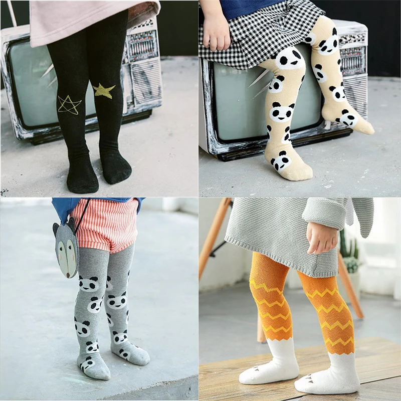 

Soft Cotton Baby Boy Girls Toddler Tights Cute Kids Girls Tights Children Pantyhose Stocking Baby Clothing For 0-3 Y Soft tights