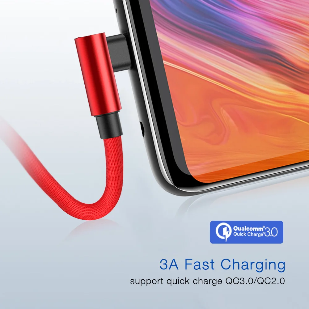 А. С 90 градусов USB кабель для быстрой зарядки для iPhone X XR XS MAX 5 5S SE 6 S 6 S 7 8 Plus iPad Телефон длинный шнур зарядки 1 м 2 м 3 м