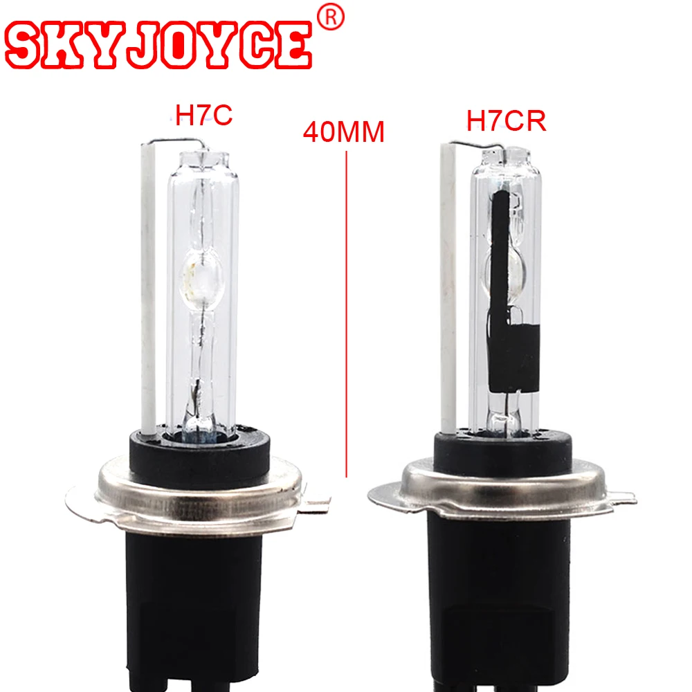 SKYJOYCE 55 Вт XenonCanbus H7RC комплект hid короткий 40 мм H7CR 6000K металлический корпус xenonHID kit H7R