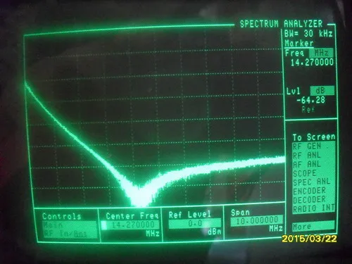 Коротковолновый полосовой фильтр BPF 7 мГц высокая изоляция диапазон пройти фильтр Узкая полоса