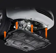 For Ford Ecosport  Engine Lower Protector 2018  Ecosport  Chassis Protector Special Chassis Armored    Lower Protector